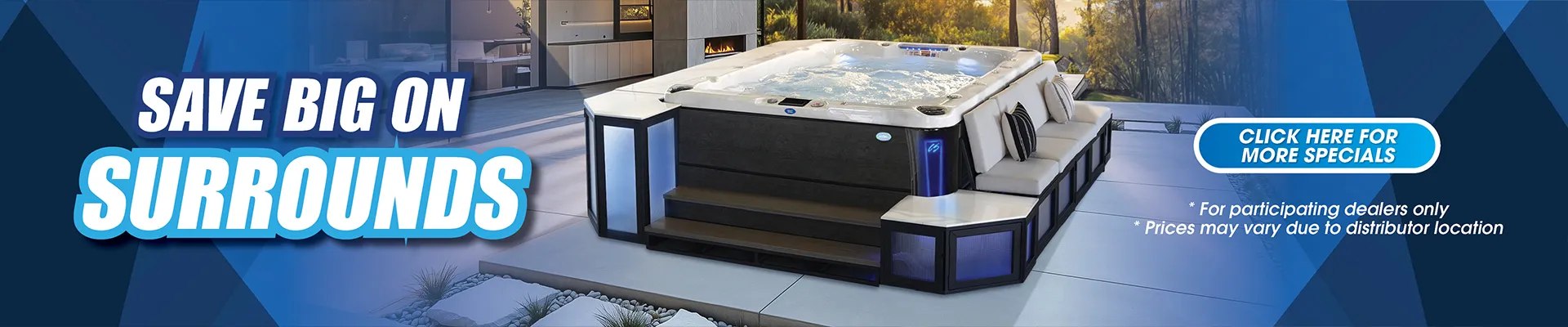 Calspas hot tub being used in a family setting - Lees Summit